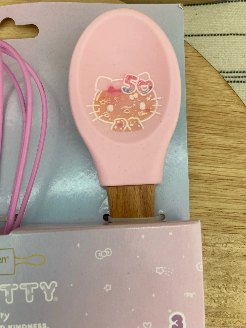 SALE! NWT Hello Kitty Mini Utensil Set - 50th Anniversary 3 pc Set